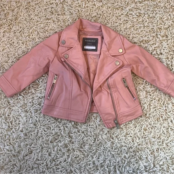 Primark Jackets Coats Infant Girls Leather Jacket Poshmark